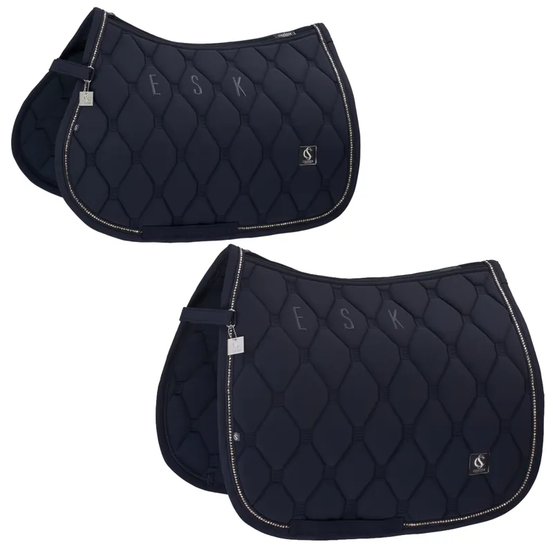 Eskadron Softshell Crystal Saddlecloth Classic Sports SS25 - Navy