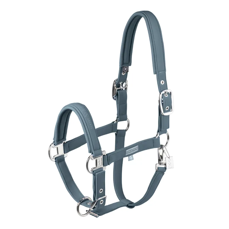 Eskadron Softshell Double Pin Headcollar Classic Sports SS25 - Steel Blue