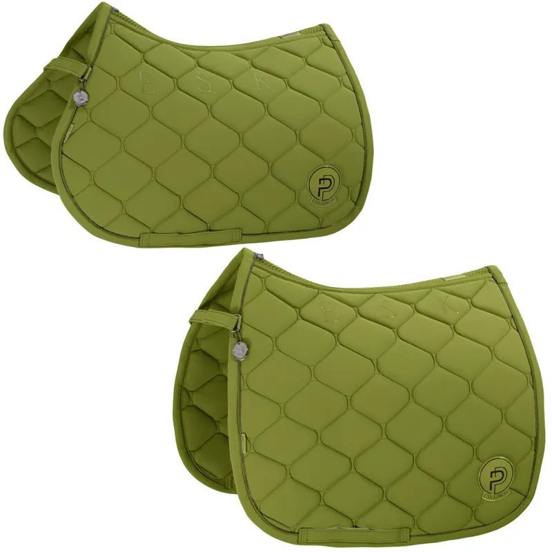 Eskadron Softshell Emblem Saddlecloth Platinum AW24 - Moss Green