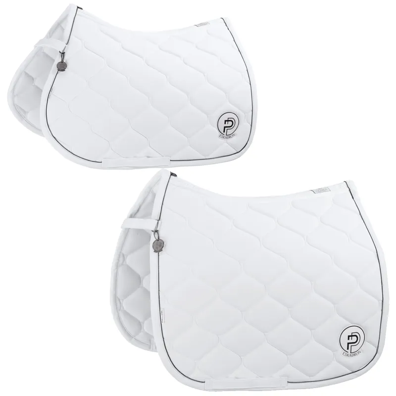 Eskadron Softshell Emblem Saddlecloth Platinum AW24 - White