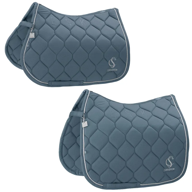 Eskadron Sparkle Saddlecloth Classic Sports SS25 - Steel Blue