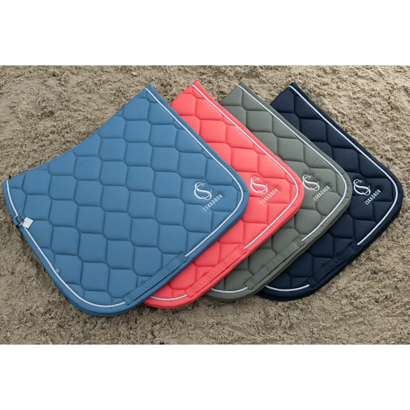 Eskadron Sparkle Saddlecloth Classic Sports SS25 - Steel Blue-1