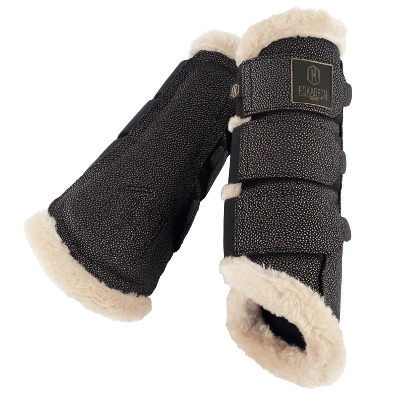 Eskadron Stingray Faux Fur Tendon Boots Heritage AW24 - Black