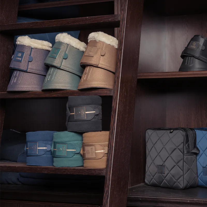 Eskadron Stingray Faux Fur Bell Boots Heritage AW24 - Almond-1