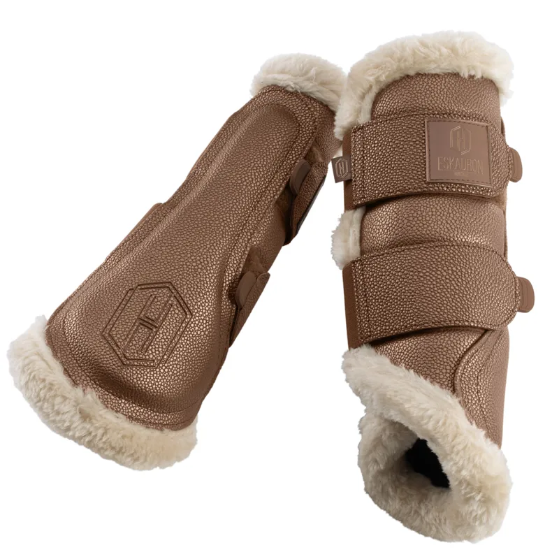 Eskadron Stingray Faux Fur Tendon Boots Heritage AW24 - Almond