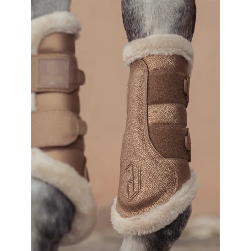 Eskadron Stingray Faux Fur Tendon Boots Heritage AW24 - Almond-1