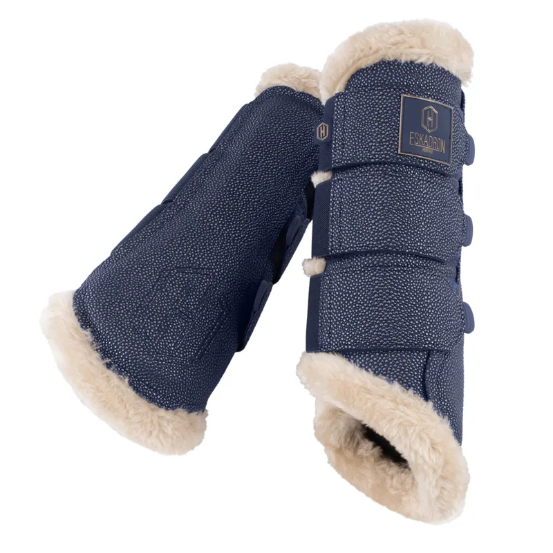 Eskadron Stingray Faux Fur Tendon Boots Heritage AW24 - True Blue