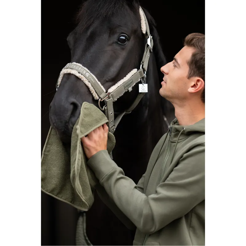 Eskadron Terry Hand Towel Classic Sports SS25 - Dusty Olive-1