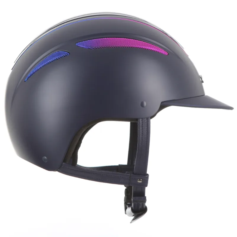 Evoke Callisto Classic Peak Galaxy 24 Riding Hat - Navy Limited Edition-1