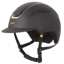 Evoke Callisto MIPS Classic Peak Riding Hat - Black/Rose Gold
