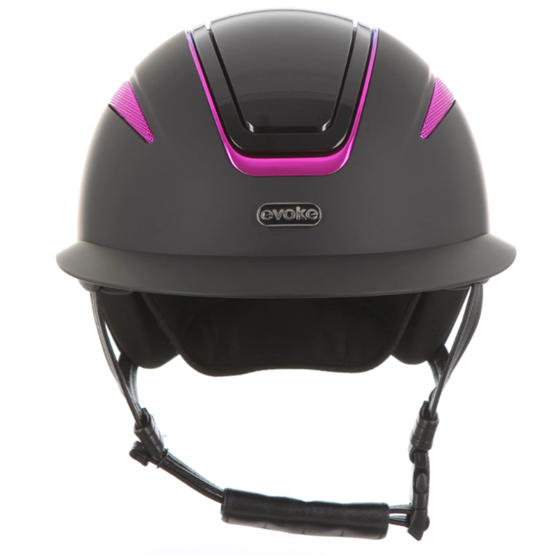 Evoke Callisto Wide Peak Galaxy 24 Riding Hat - Black Limited Edition-2