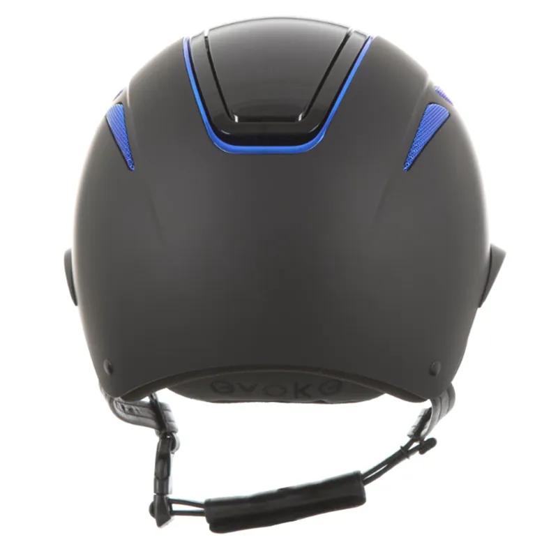 Evoke Callisto Wide Peak Galaxy 24 Riding Hat - Black Limited Edition-3