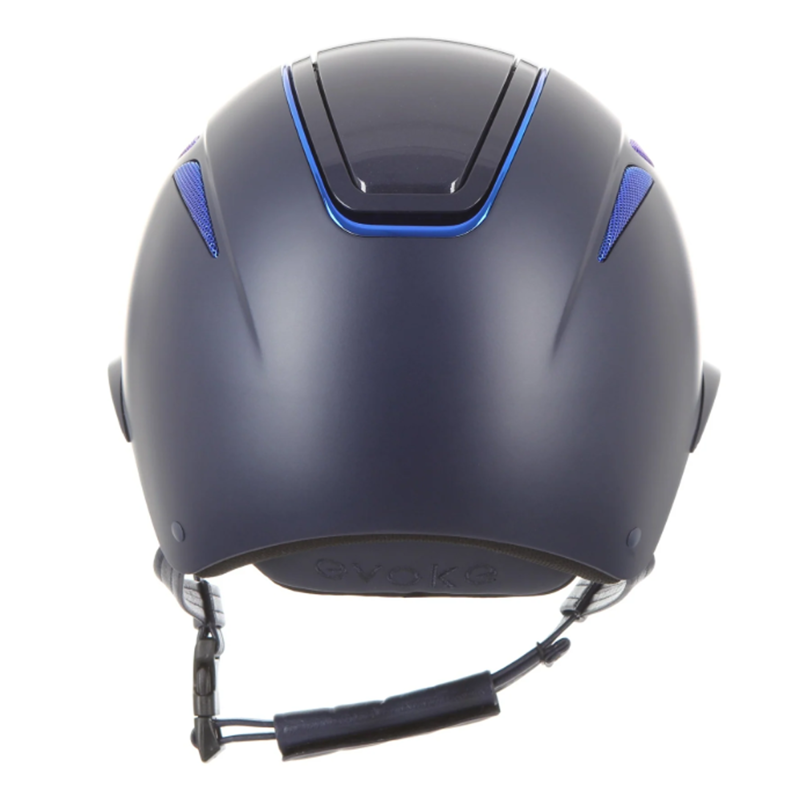 Evoke Callisto Wide Peak Galaxy 24 Riding Hat - Navy Limited Edition-3