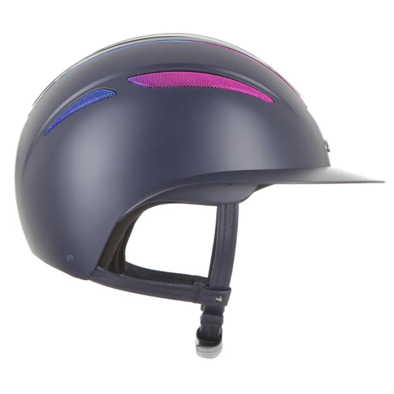 Evoke Callisto Wide Peak Galaxy 24 Riding Hat - Navy Limited Edition-1