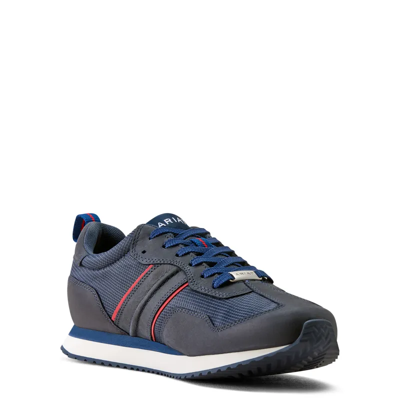 Ariat Men's Ranch Runner Waterproof Trainers - Team Navy-2