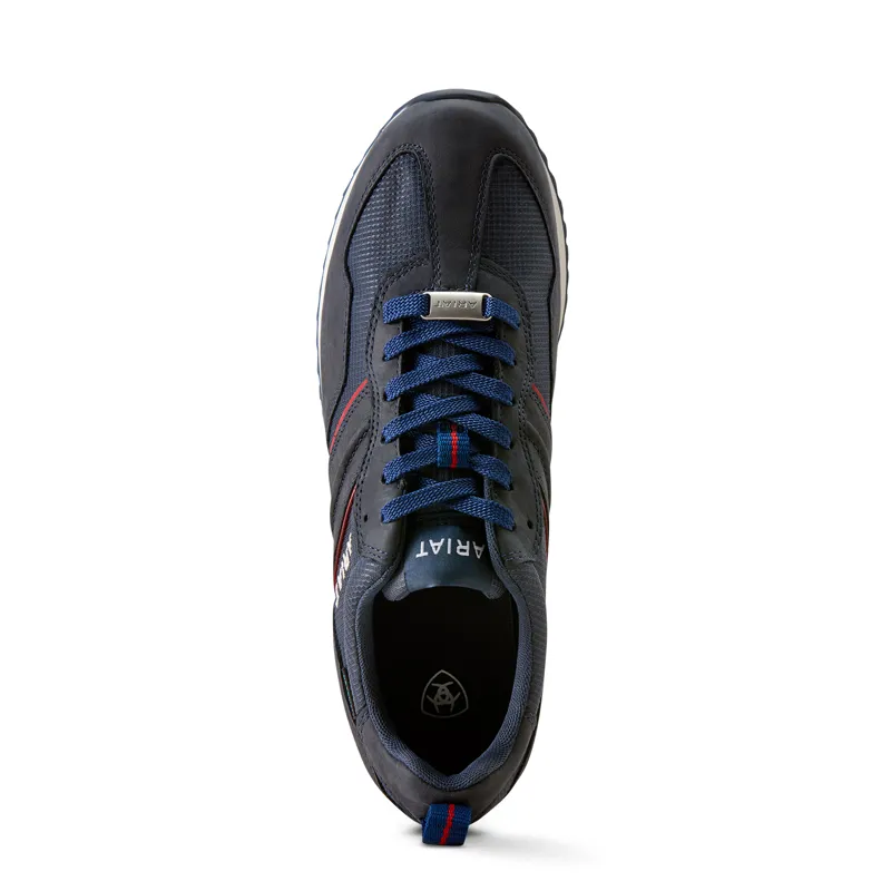 Ariat Men's Ranch Runner Waterproof Trainers - Team Navy-5