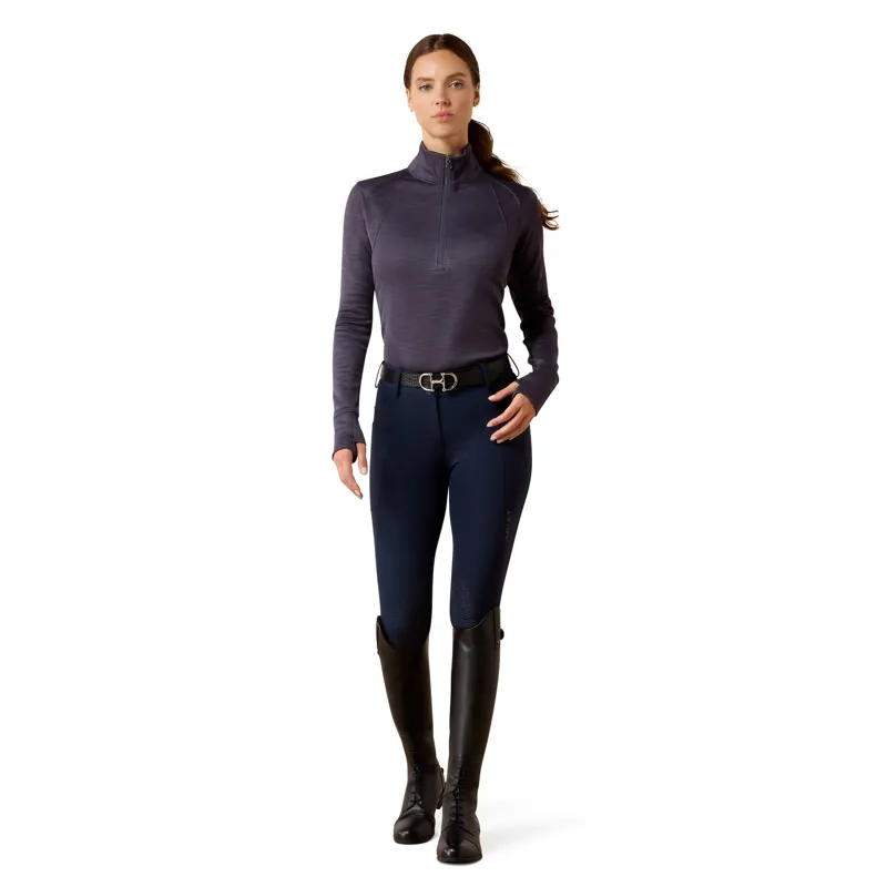 Ariat Women's Team EQ 1/2 Zip Pullover - Odyssey Grey-3