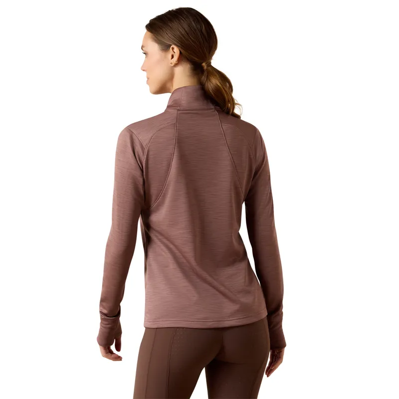 Ariat Women's Team EQ 1/2 Zip Pullover - Twilight Mauve-1