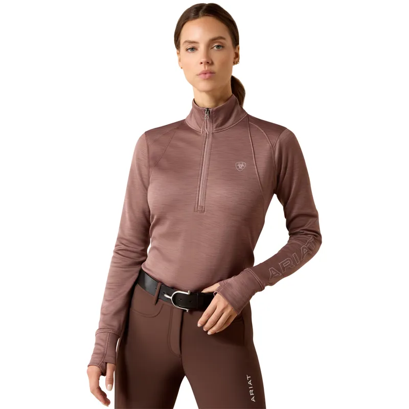 Ariat Women's Team EQ 1/2 Zip Pullover - Twilight Mauve