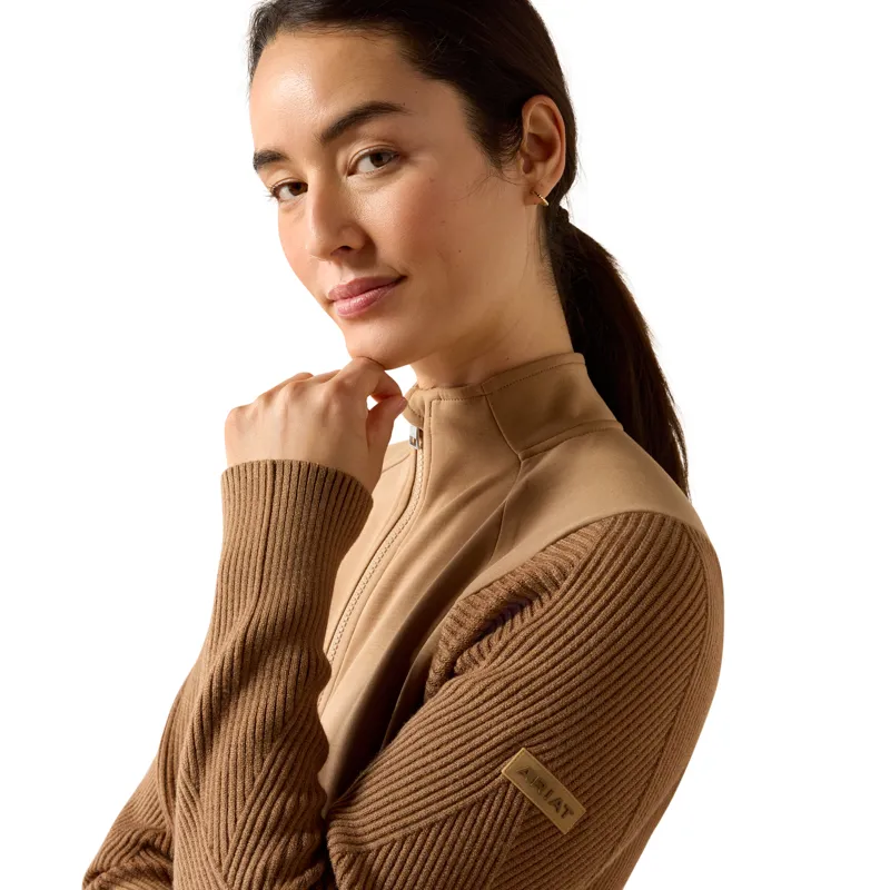 Ariat Women's Skadi Full Zip - Tiger's Eye-3