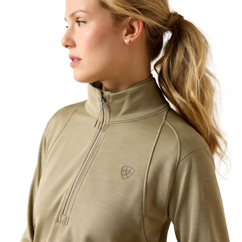 Ariat Women's Team EQ 1/2 Zip Pullover - Winter Twig-2
