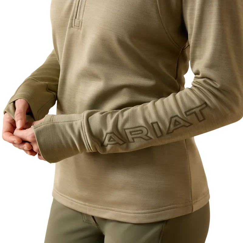 Ariat Women's Team EQ 1/2 Zip Pullover - Winter Twig-3