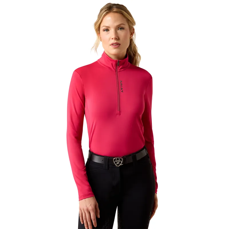 Ariat Women's Lunaveil 1/2 Zip Base Layer - Granita
