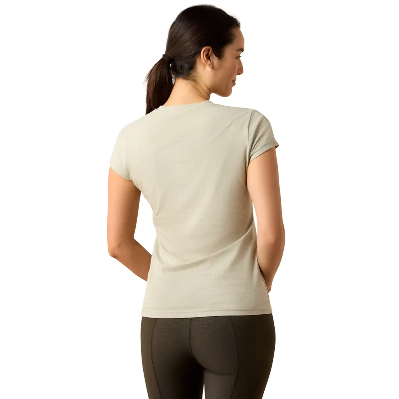 Ariat Women's The Logo T-Shirt - Winter Twig Heather-1