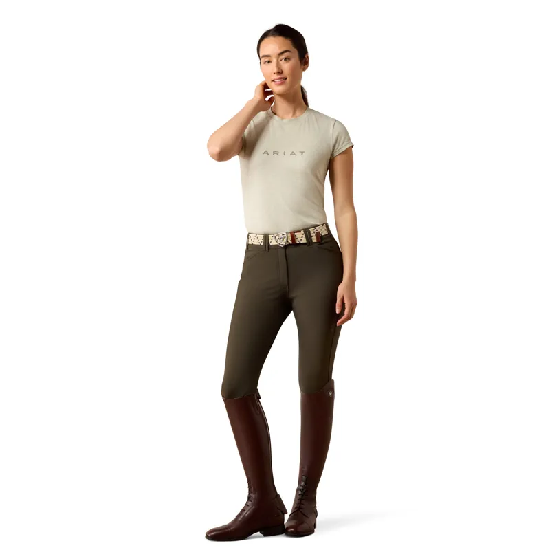 Ariat Women's The Logo T-Shirt - Winter Twig Heather-3