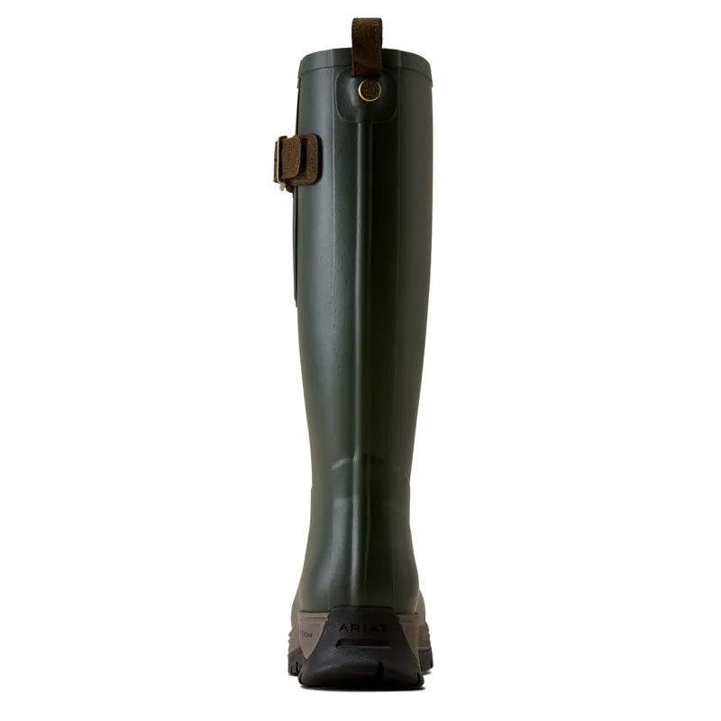 Ariat Women's Woodstock Rubber Welly Boot - Olive Night-1