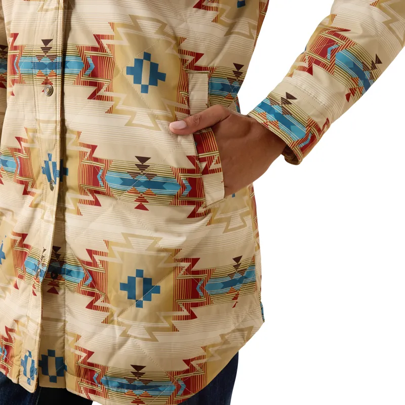 Ariat Women's Dilon Parka Jacket - Sonoma Southwest Print-4