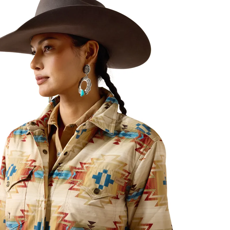 Ariat Women's Dilon Parka Jacket - Sonoma Southwest Print-5