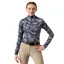 Ariat Youth LunaVeil 1/4 Zip Base Layer - Polar Coincide Print