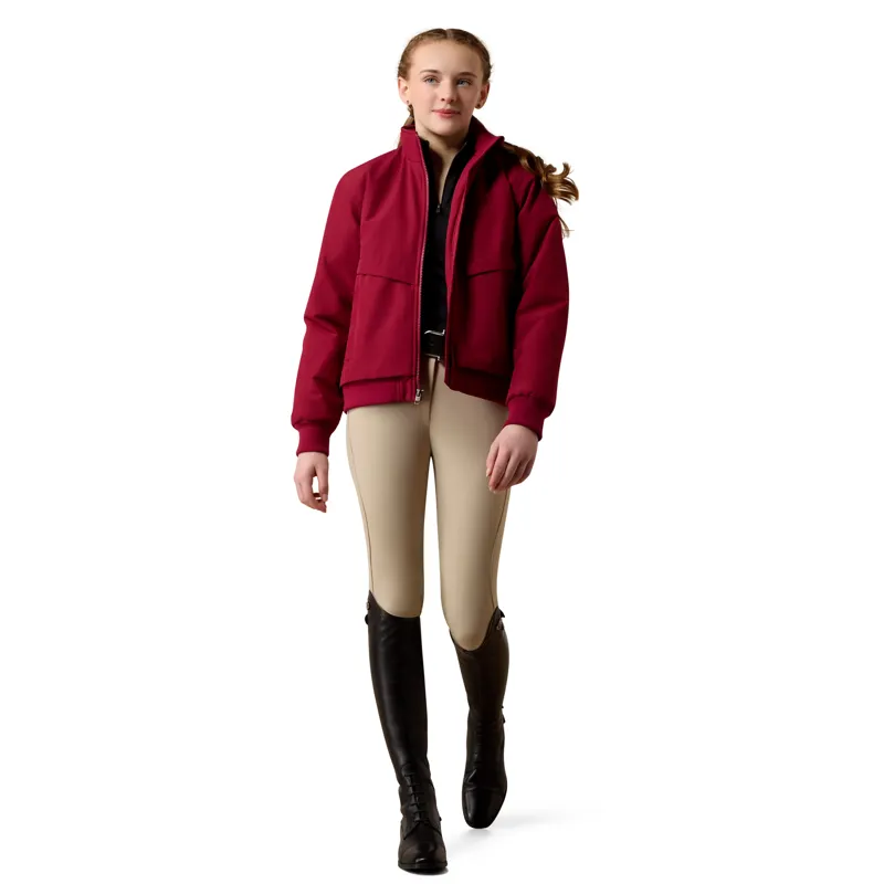 Ariat Youth Stable 2.0 Insulated Jacket - Beet Red-5