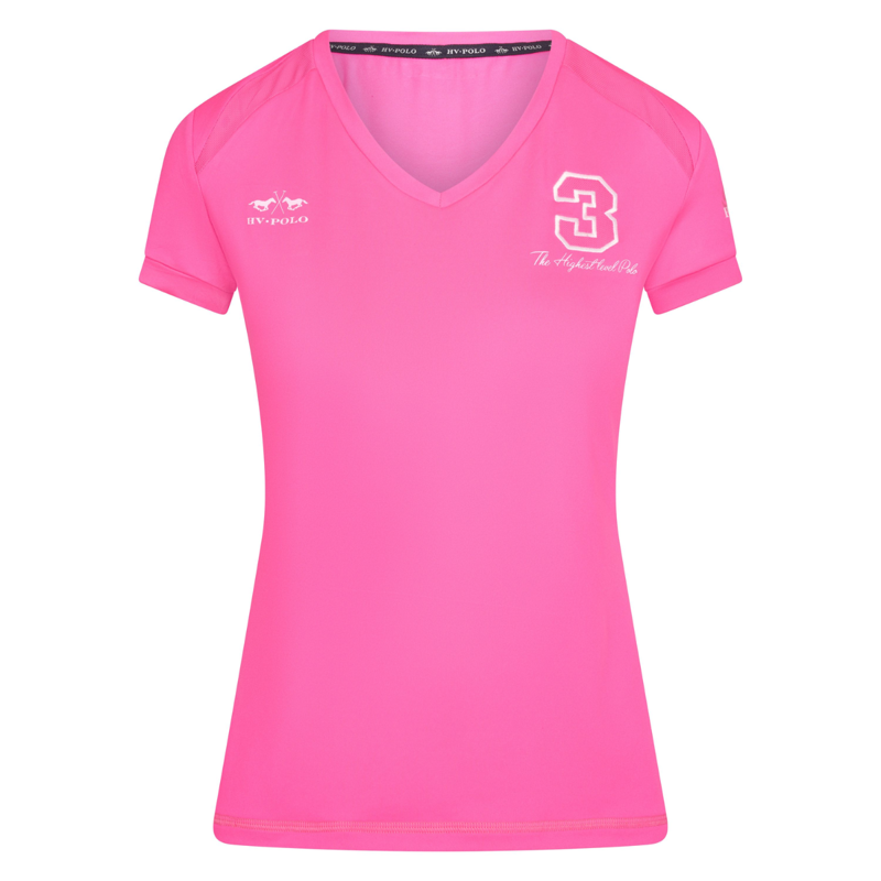 HV Polo Favouritas Tech T-Shirt - Neon Fuchsia