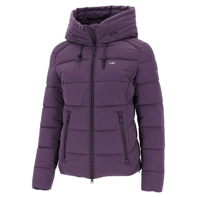 Schockemohle SPFenja Style Ladies Quilted Jacket - Deep Mauve