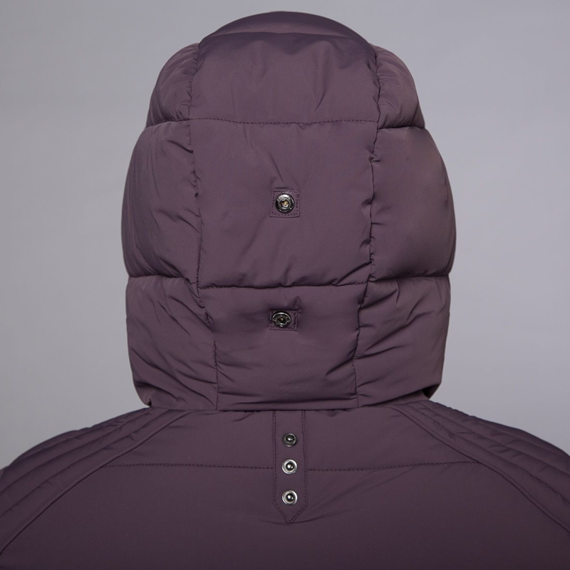 Schockemohle SPFenja Style Ladies Quilted Jacket - Deep Mauve-4