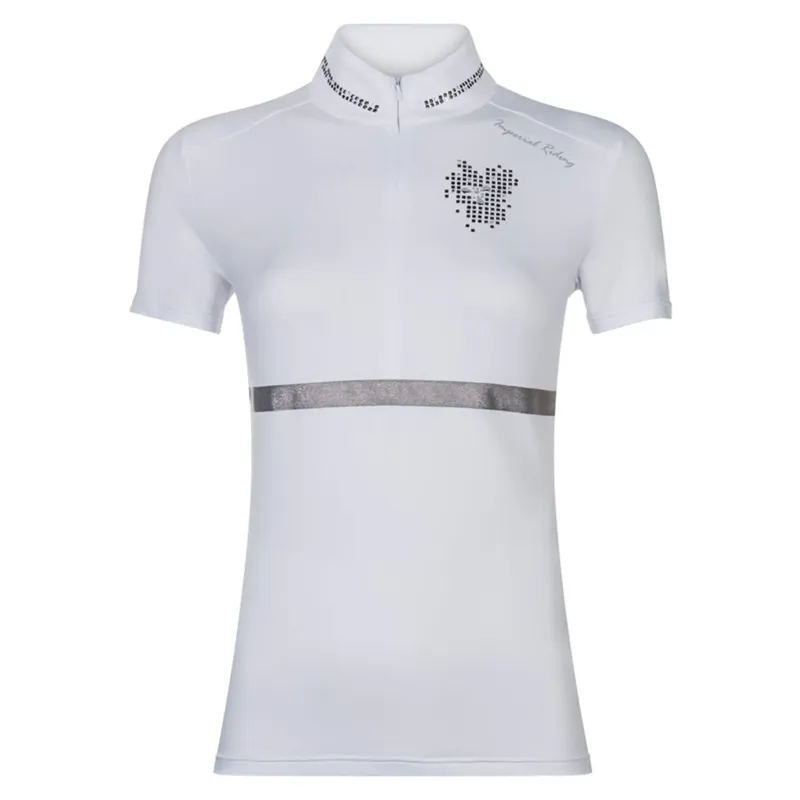 Imperial Riding Ladies Firestone Competition Shirt - White