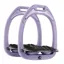 Flex-On Green Composite Stirrups - Inclined Ultra Grip - Lavender