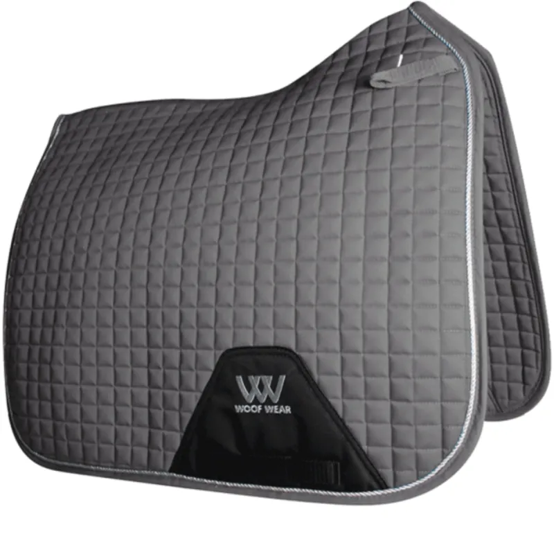Woof Wear Dressage Saddle Cloth - Brushed Steel