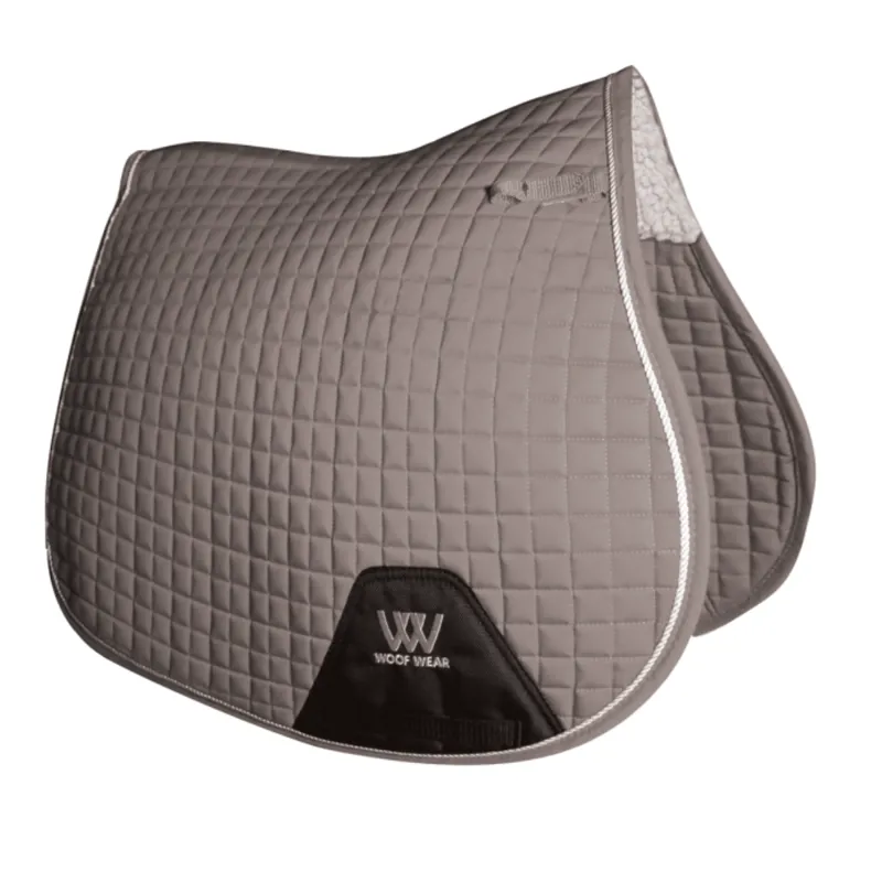 Woof Wear GP Saddle Cloth - Brushed Steel