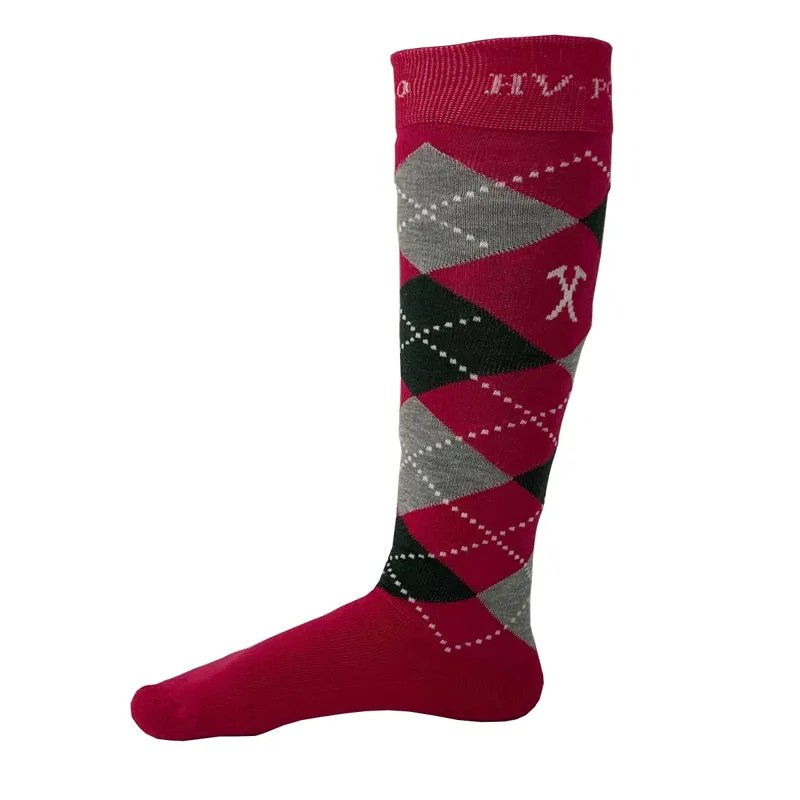 HV Polo Argile Socks - Fuchsia