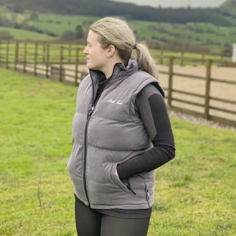 Mark Todd Unisex Padded Gilet - Grey