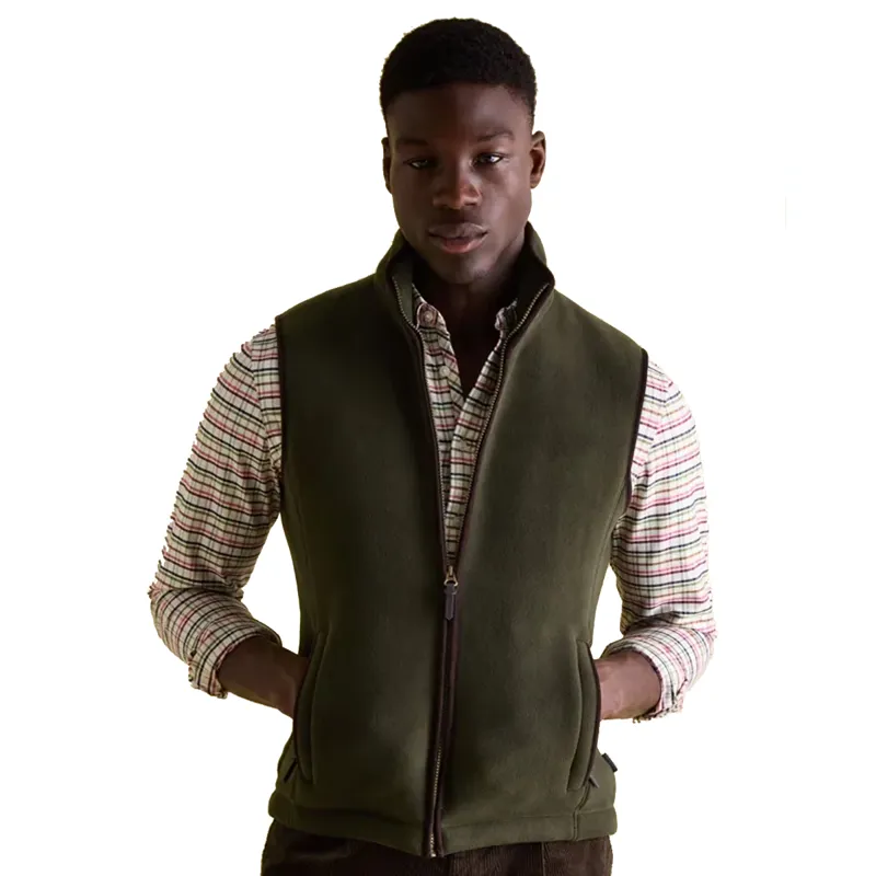 Joules Men's Greenfield Fleece Gilet - Green
