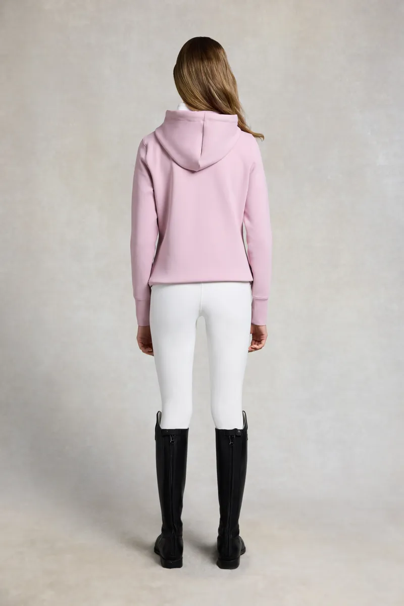 Holland Cooper Crystal Hoodie - Dawn Pink-2