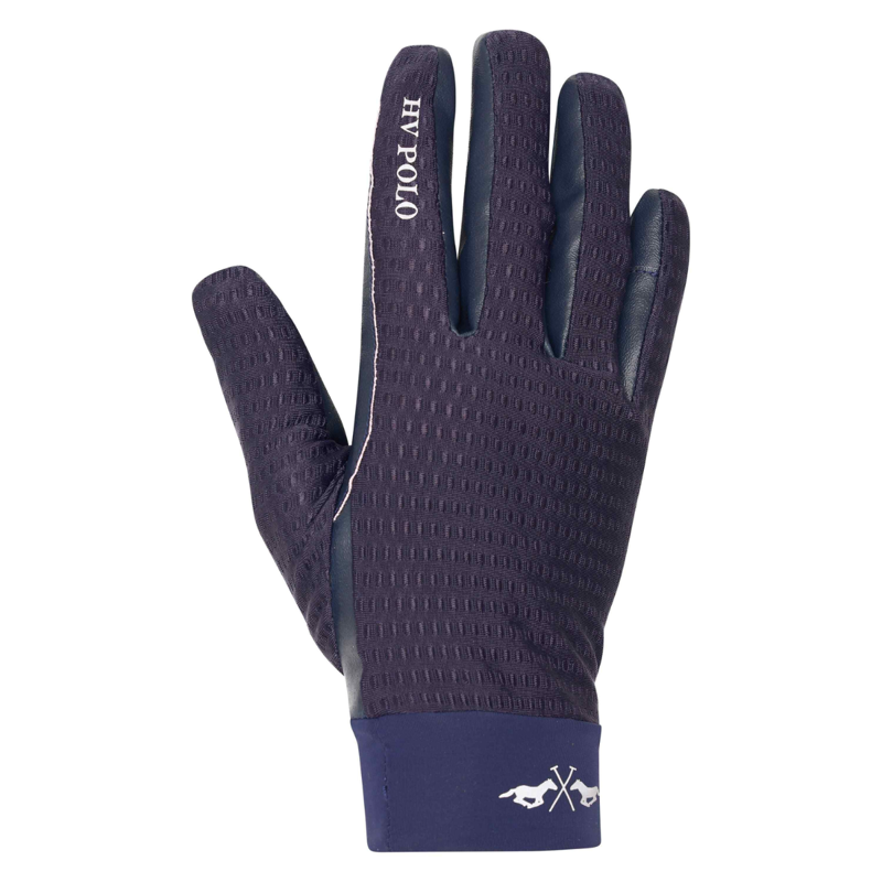 HV Polo Ladies Luminar Gloves - Navy-1
