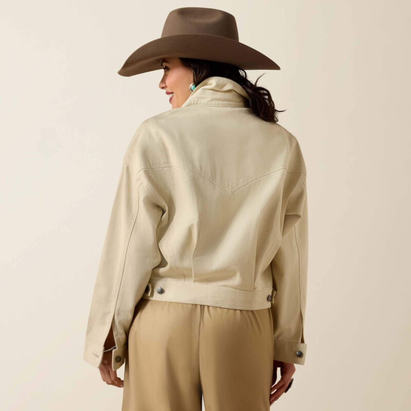 Ariat Women's Solar Cotton Twill Jacket - Summer Sand-1