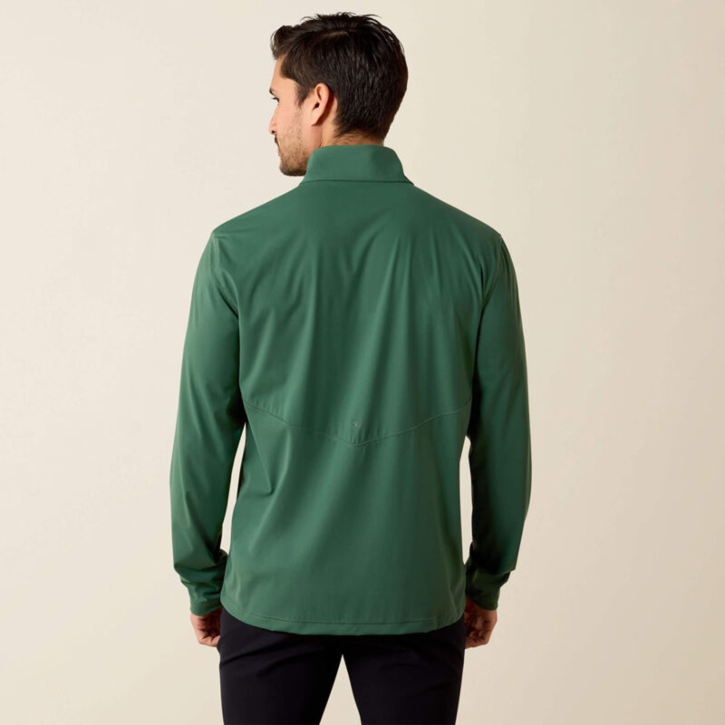 Ariat Men's SolVeil 1/4 Zip Base Layer - Monstera-1