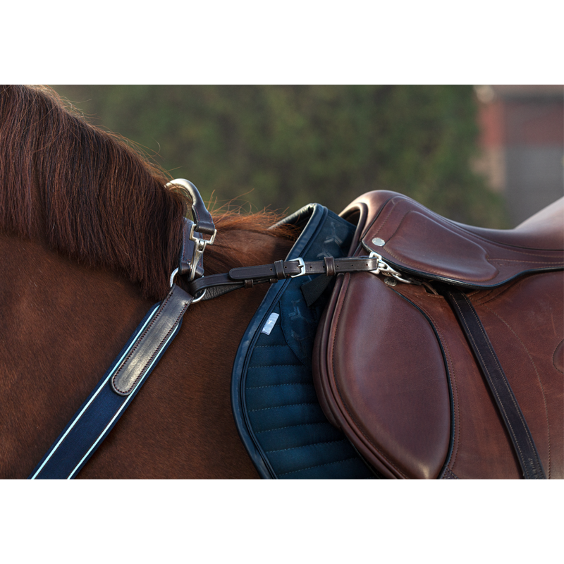 Horseware Rambo Micklem Breastplate Martingale - Brown-2