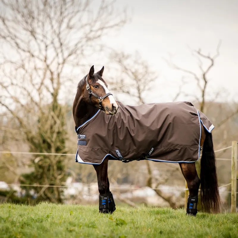 Amigo Bravo 12 Lite Pony Turnout Rug - Excal/Strong Blue/Black